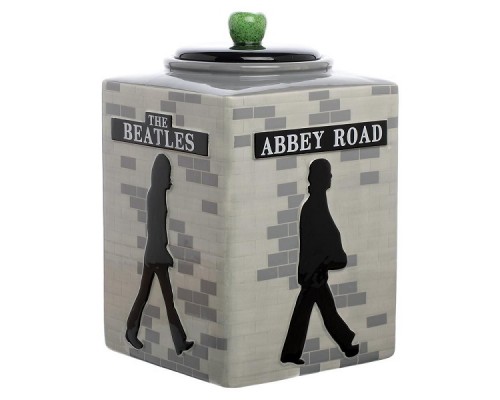 Jarre à Biscuit Beatles Abbey Road Silhouettes
